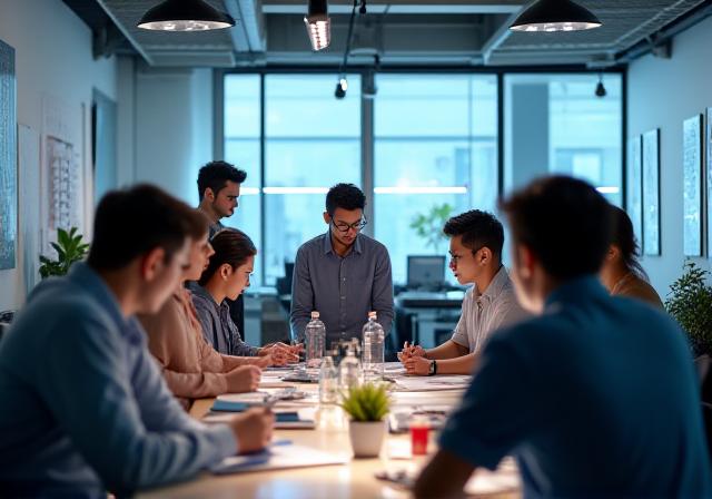 Avantgarde Daily editorial newsroom in Singapore